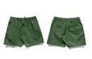 Short Sarja Verde Militar Lehua