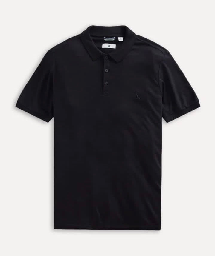 Polo Piquet Clássica Preto Reserva