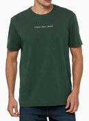 Camiseta Logo Centralizado Verde Escuro CKJ