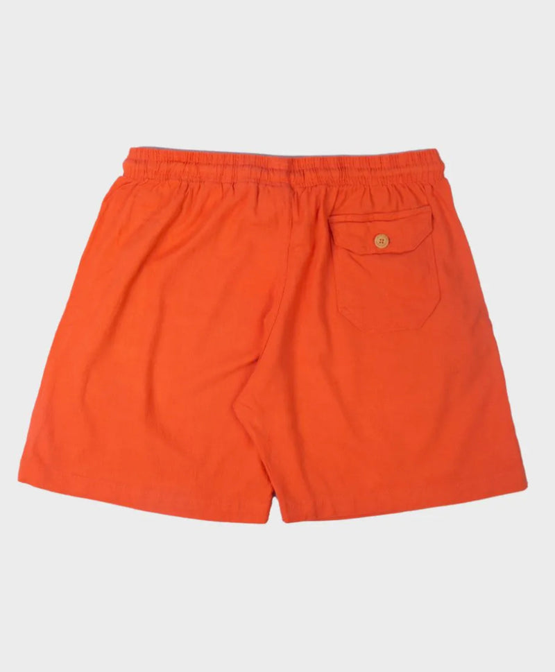 Short Linho Laranja Lehua