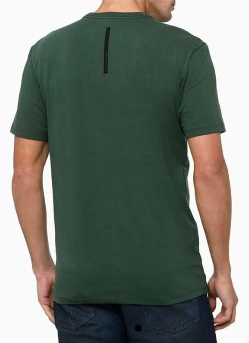 Camiseta Logo Centralizado Verde Escuro CKJ