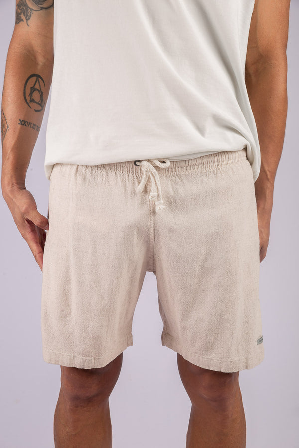 Short Linho Natural Lehua