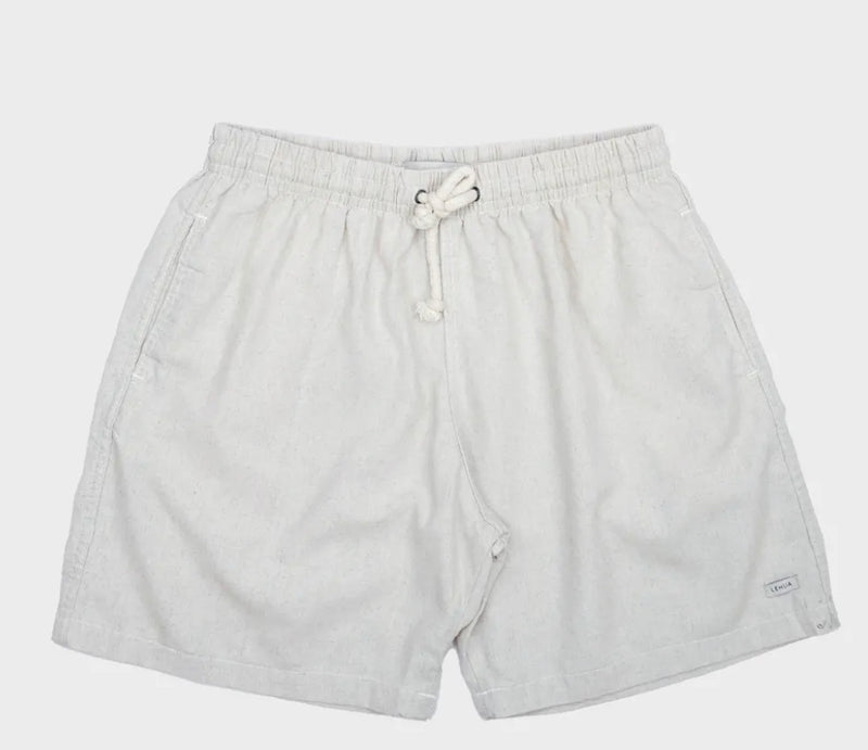 Short Linho Off-White Lehua