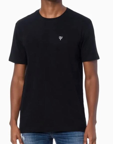 Camiseta Logo Ômega Peito Preto CKJ