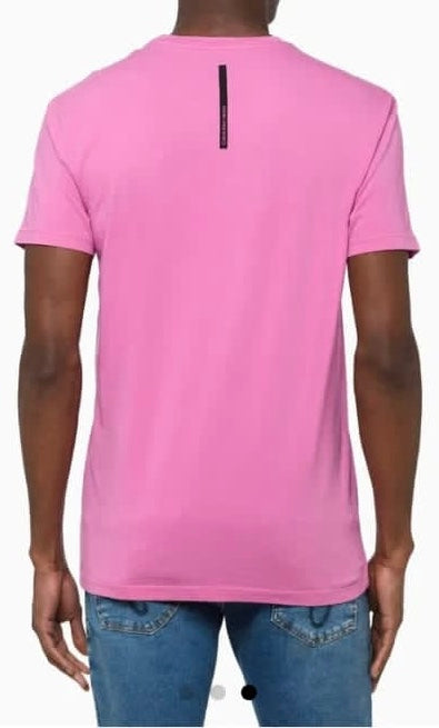 Camiseta Logo Reissue Peito Rosa Médio CKJ