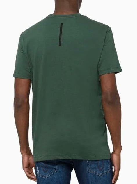 Camiseta Logo Ômega Peito Verde Escuro CKJ