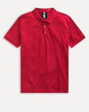 Polo Piquet Clássica Vermelho Reserva