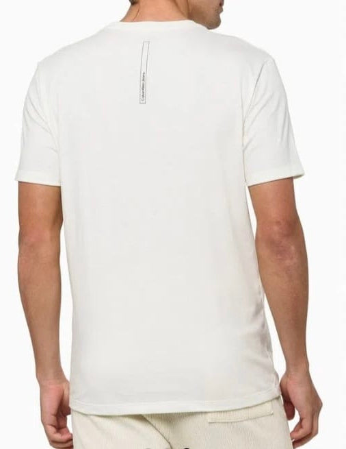 Camiseta Sustainable Logo Palito Off-White CKJ