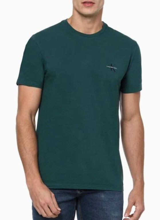 Camiseta Logo Reissue Peito Verde Escuro CKJ