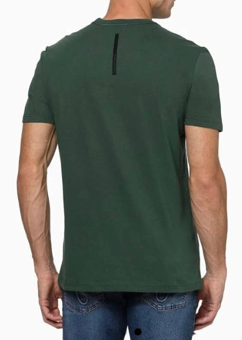 Camiseta Logo Reissue Retângulo Verde Escuro CKJ